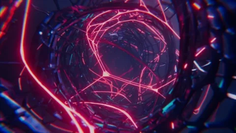 Made with Blender #Eevee #VJ #Loop #4K