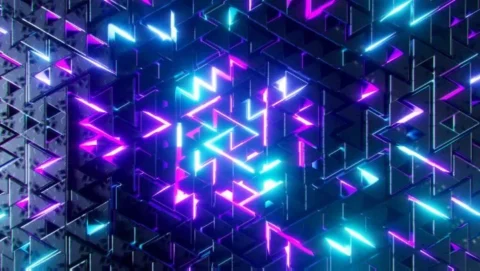 Made with Blender #Eevee #VJ #Loop #4K #b3d #geometrynodes