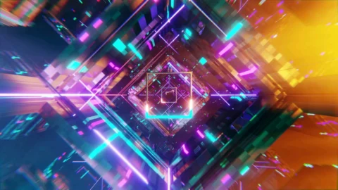 Made with Blender #Eevee #VJ #Loop #4K #b3d #geometrynodes #Blender