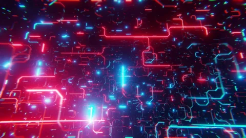 Made with Blender #Eevee #VJ #Loop #4K #b3d #geometrynodes #Blender