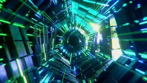 Made with Blender #Eevee #VJ #Loop #4K #b3d #geometrynodes #Blender